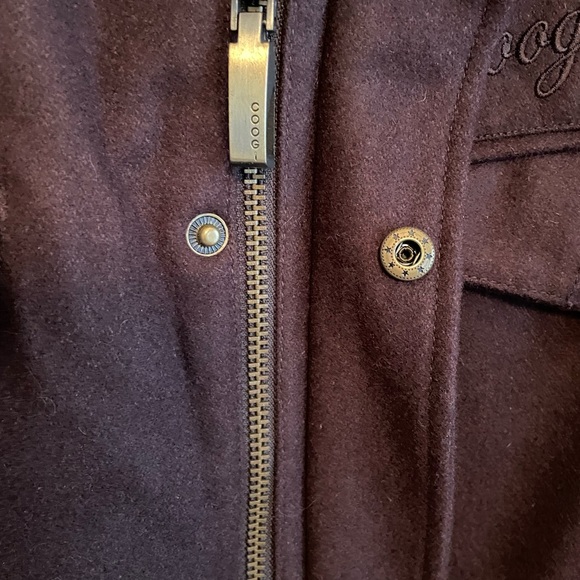 Coogi Men’s Brown Wool Jacket size 3X - Picture 3 of 7